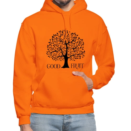 Mens Hoodie - Pullover Hooded Sweatshirt - Graphic/good Fruit Sweaters & Hoodies - Jameson Ward
