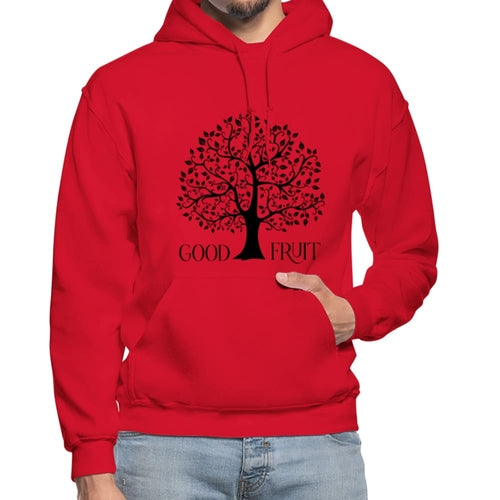 Mens Hoodie - Pullover Hooded Sweatshirt - Graphic/good Fruit Sweaters & Hoodies - Jameson Ward