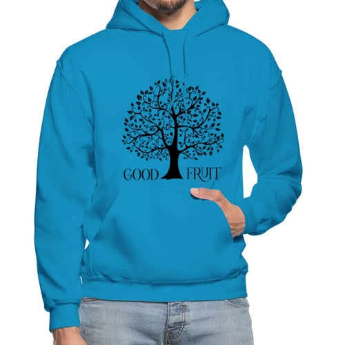 Mens Hoodie - Pullover Hooded Sweatshirt - Graphic/good Fruit Sweaters & Hoodies - Jameson Ward