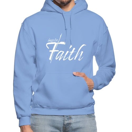 Mens Hoodie - Pullover Hooded Sweatshirt - Graphic/inspire Faith Sweaters & Hoodies - Jameson Ward
