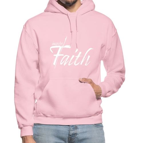 Mens Hoodie - Pullover Hooded Sweatshirt - Graphic/inspire Faith Sweaters & Hoodies - Jameson Ward