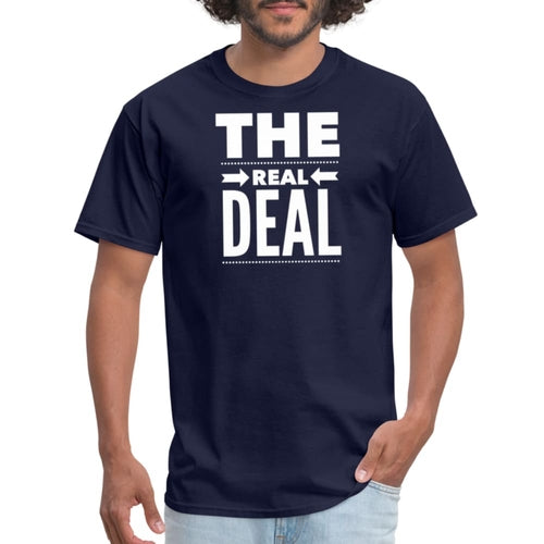 Mens Unisex T-shirt - the Real Deal Graphic Tee Activewear - Jameson Ward