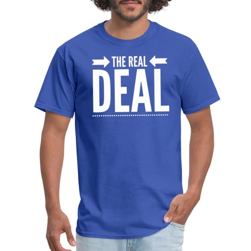 Mens Unisex T-shirt, The Real Deal Double Arrow Graphic Tee Activewear - Jameson Ward