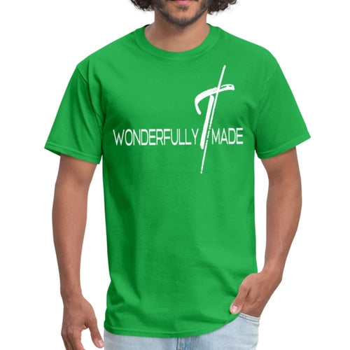 Mens Graphic T-Shirt - Wonderfully Made Tee Activewear - Jameson Ward