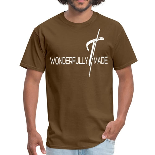 Mens Graphic T-Shirt - Wonderfully Made Tee Activewear - Jameson Ward