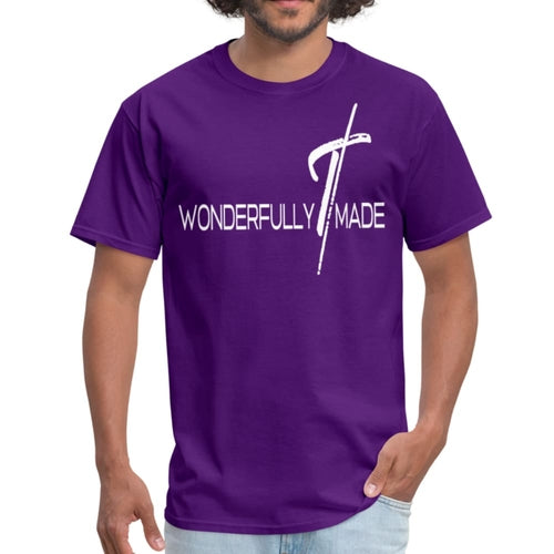 Mens Graphic T-Shirt - Wonderfully Made Tee Activewear - Jameson Ward