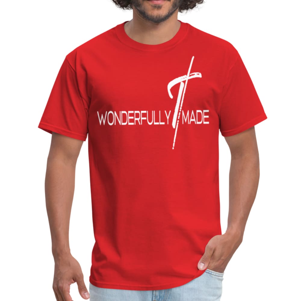 Mens Graphic T-Shirt - Wonderfully Made Tee