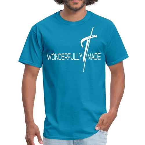 Mens Graphic T-Shirt - Wonderfully Made Tee Activewear - Jameson Ward