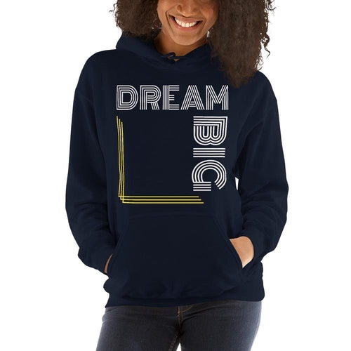 Womens Hoodie - Pullover Hooded Sweatshirt - Graphic/dream Big Sweaters & Hoodies - Jameson Ward