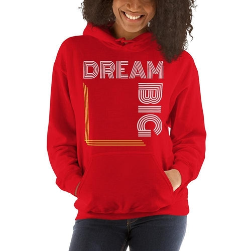 Womens Hoodie - Pullover Hooded Sweatshirt - Graphic/dream Big Sweaters & Hoodies - Jameson Ward