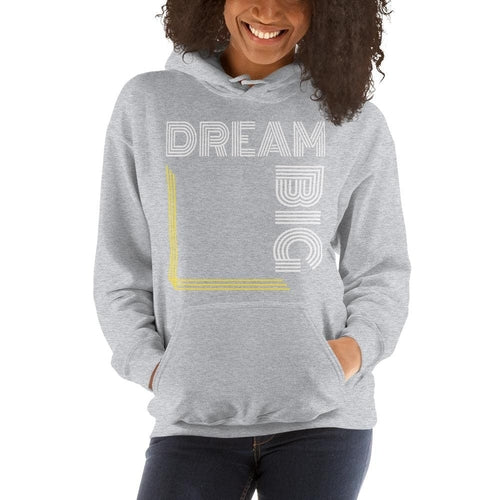 Womens Hoodie - Pullover Hooded Sweatshirt - Graphic/dream Big Sweaters & Hoodies - Jameson Ward