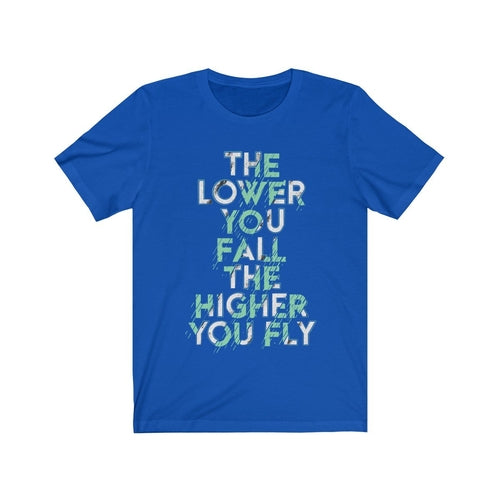 The Lower you Fall The Higher you Fly Short Sleeve T-shirts - Jameson Ward