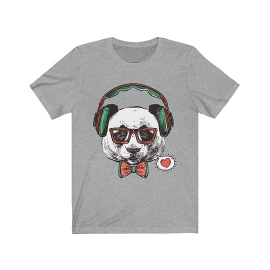 Mr Panda with Headphone Men's Clothing - Jameson Ward
