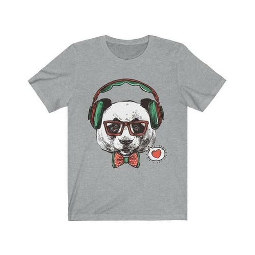 Mr Panda with Headphone Men's Clothing - Jameson Ward