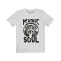 Music Soothes my soul Headphone Short Sleeve Tee Men's Clothing - Jameson Ward