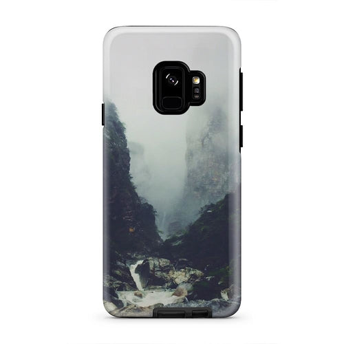 Misty Woods Forest Retro Summer Vintage iPhone X Case - Jameson Ward