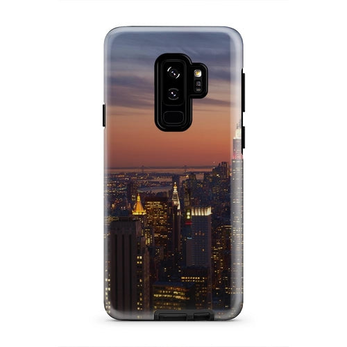 New York City Life Night Lights NYC iPhone X Case Tech Accessories - Jameson Ward