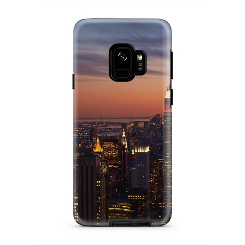 New York City Life Night Lights NYC iPhone X Case Tech Accessories - Jameson Ward