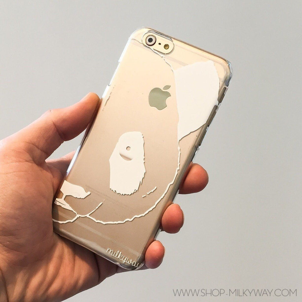 White Panda - Clear TPU Case Cover Tech Accessories - Jameson Ward