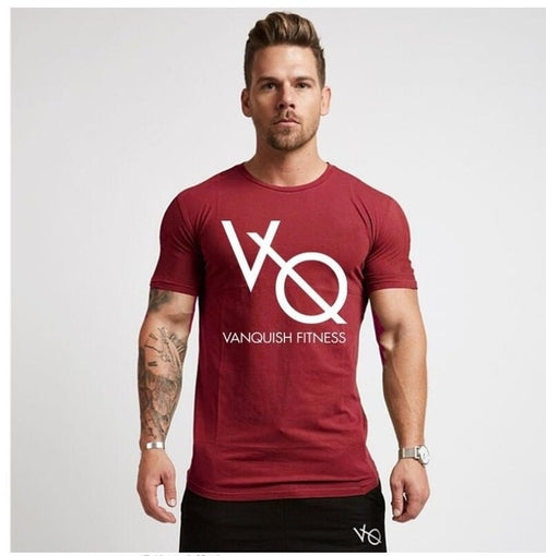 Brand Clothing Gyms Tight T-shirt Mens Men's Clothing - Jameson Ward