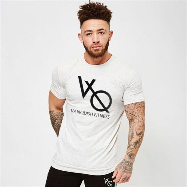 Brand Clothing Gyms Tight T-shirt Mens Men's Clothing - Jameson Ward