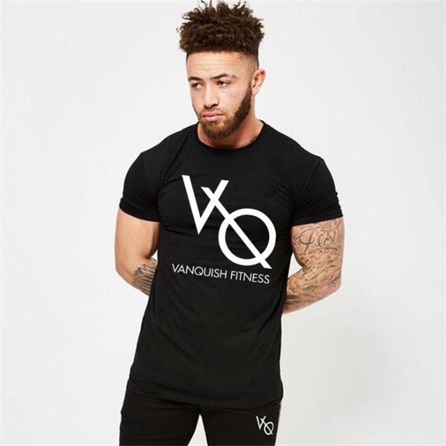 Brand Clothing Gyms Tight T-shirt Mens Men's Clothing - Jameson Ward