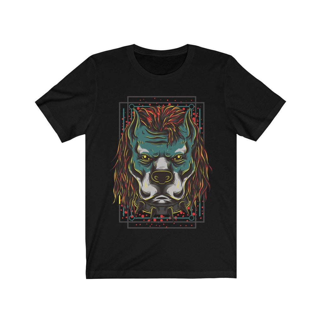 Hipster Pitbull Gangster illustrational design Men's Clothing - Jameson Ward