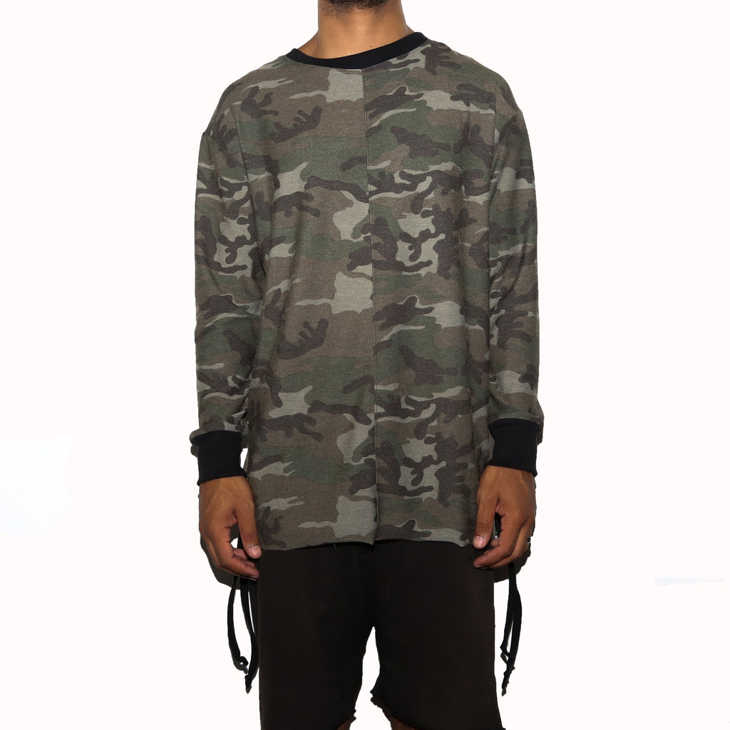 CHEATING DEATH CAMO LONG SLEEVE T-shirts - Jameson Ward