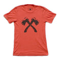 Axe Tee-Red Triblend Men's Clothing - Jameson Ward