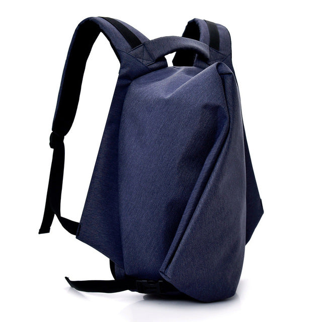 Casual Men Backpacks Students Solid Color Backpacks - Jameson Ward