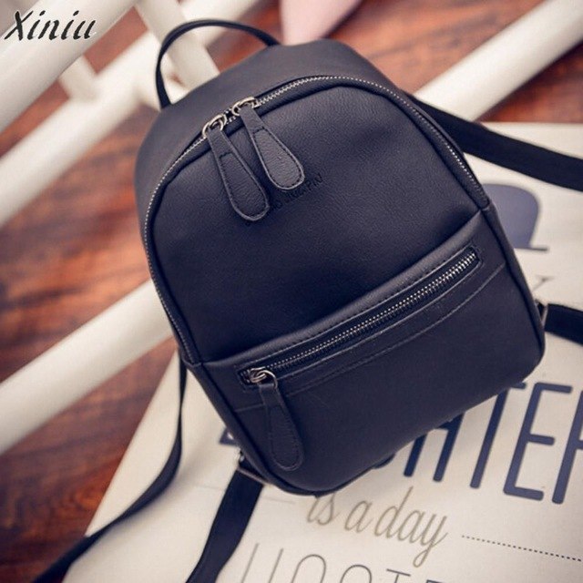 College wind backpack Women Girl Rucksack Shoulder