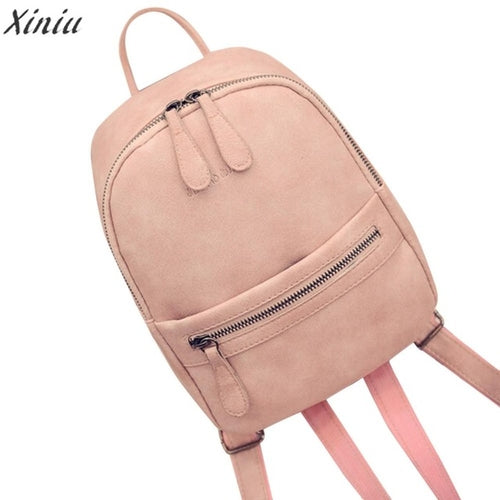 College wind backpack Women Girl Rucksack Shoulder