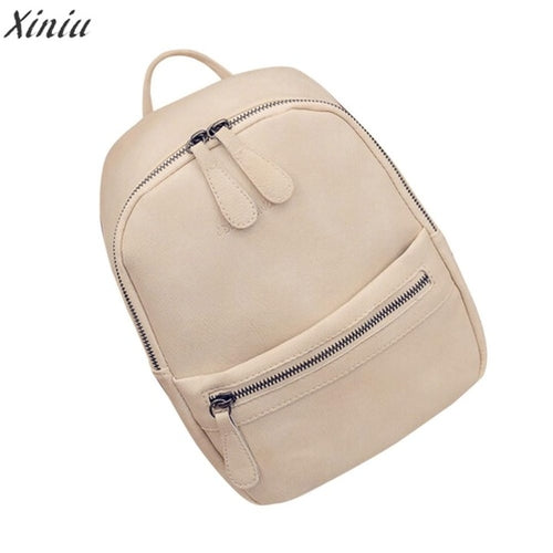 College wind backpack Women Girl Rucksack Shoulder