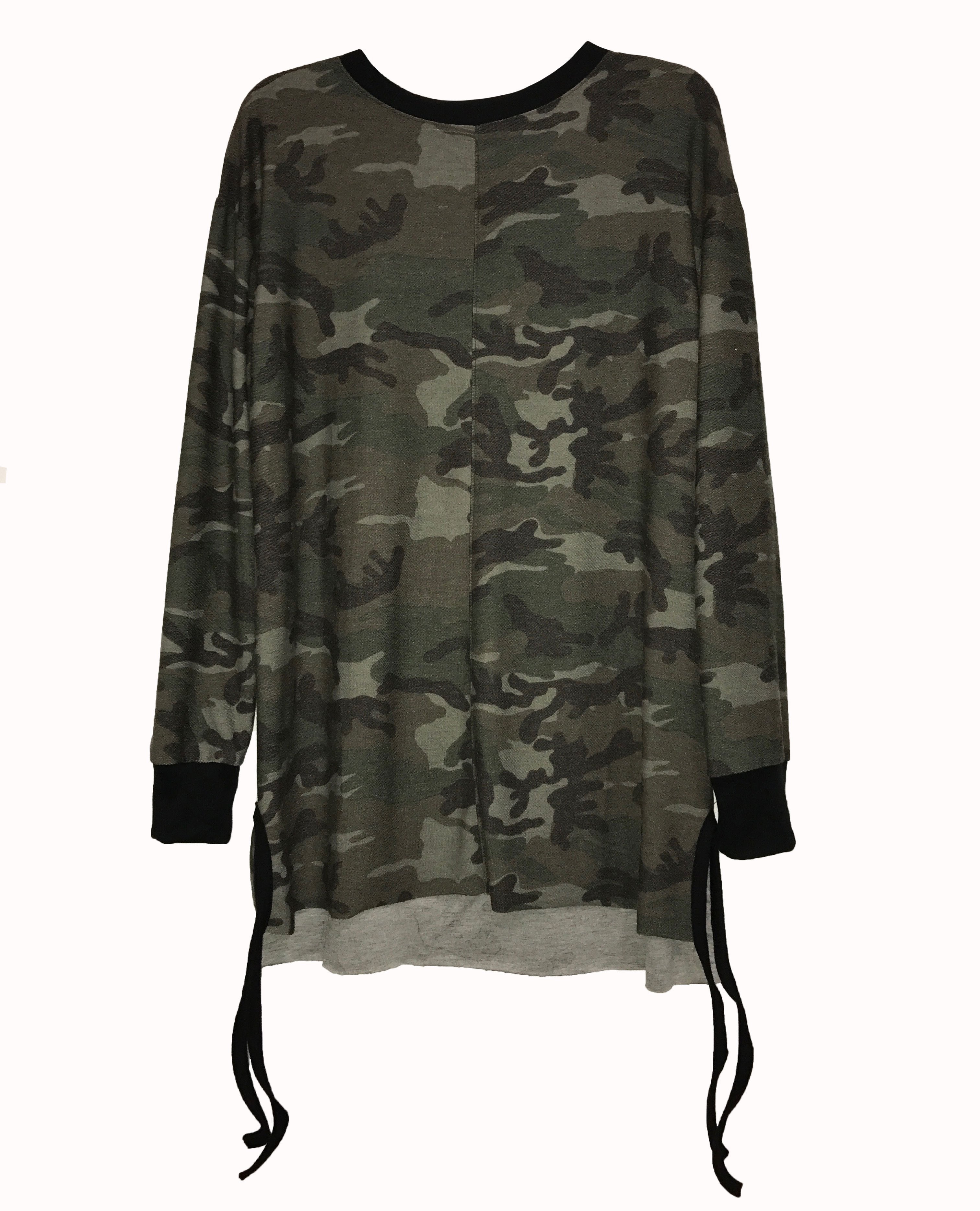 CHEATING DEATH CAMO LONG SLEEVE T-shirts - Jameson Ward