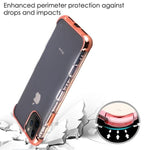 Rose Gold Plating TUFF Klarity Lux Candy Skin Case for iPhone 11 Pro
