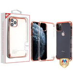 Rose Gold Plating TUFF Klarity Lux Candy Skin Case for iPhone 11 Pro