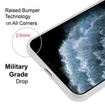 Semi Transparent White Frost TUFF phone case iPhone 11 Pro