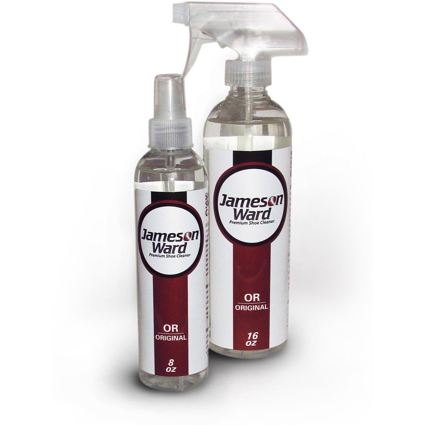 Jameson Ward Premium Shoe Cleaner Clear Easy To Use 8 oz Spray Bottle Premium Shoe Cleaner - Jameson Ward
