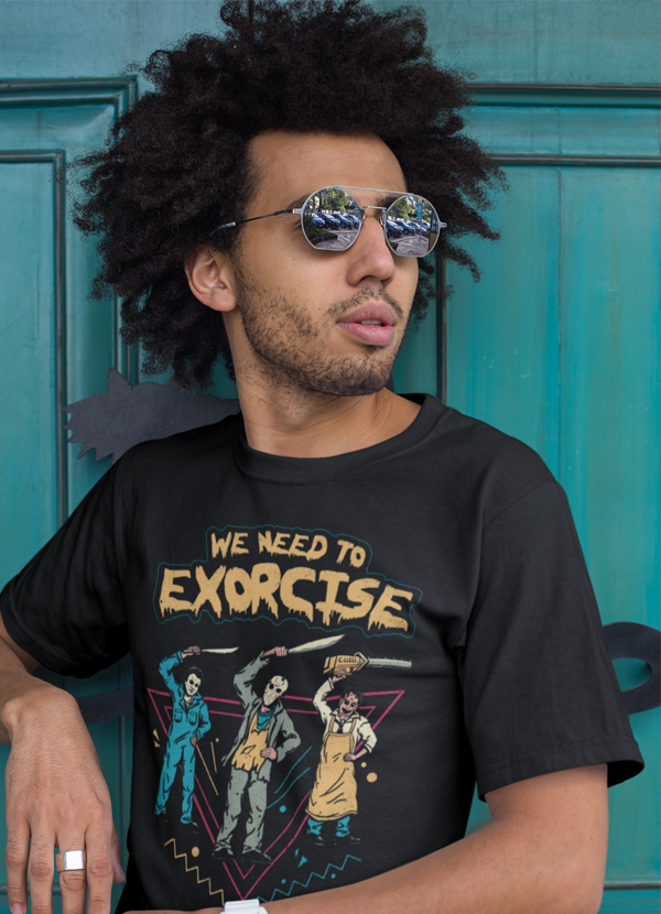 Let's Exorcise! T-shirt T-shirts - Jameson Ward
