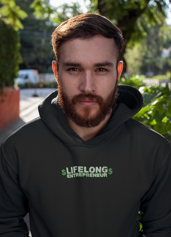 Life Long Entrepreneur HOODIE Sweaters & Hoodies - Jameson Ward