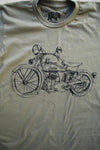 1929 Indian Motorcycle Army T-shirt