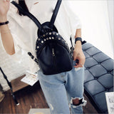 Backpack Women Backpacks Girls Rivet Fashion