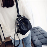 Backpack Women Backpacks Girls Rivet Fashion