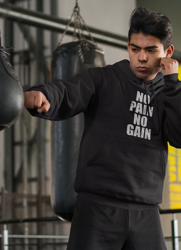 No Pain No Gain HOODIE Sweaters & Hoodies - Jameson Ward