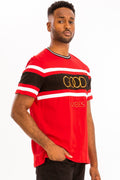 GOOD VIBES- RED Men's Clothing - Jameson Ward
