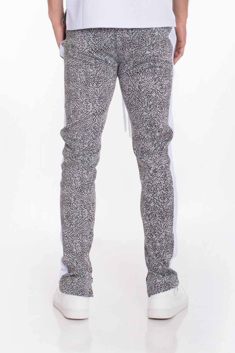 ELEPHAN PRINT PANTS-  WHITE Men's Clothing - Jameson Ward