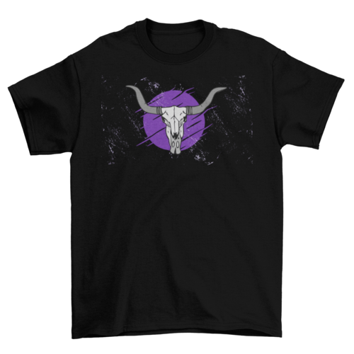 Trending Fashion Unique Grasshopper Pattern Cow Skull Horn Animal t T-shirts - Jameson Ward