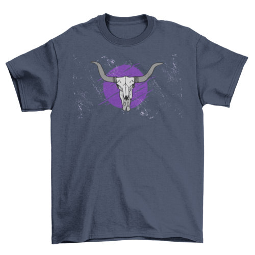Trending Fashion Unique Grasshopper Pattern Cow Skull Horn Animal t T-shirts - Jameson Ward