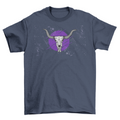 Trending Fashion Unique Grasshopper Pattern Cow Skull Horn Animal t T-shirts - Jameson Ward