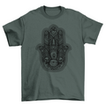 Hamsa illustration t-shirt T-shirts - Jameson Ward